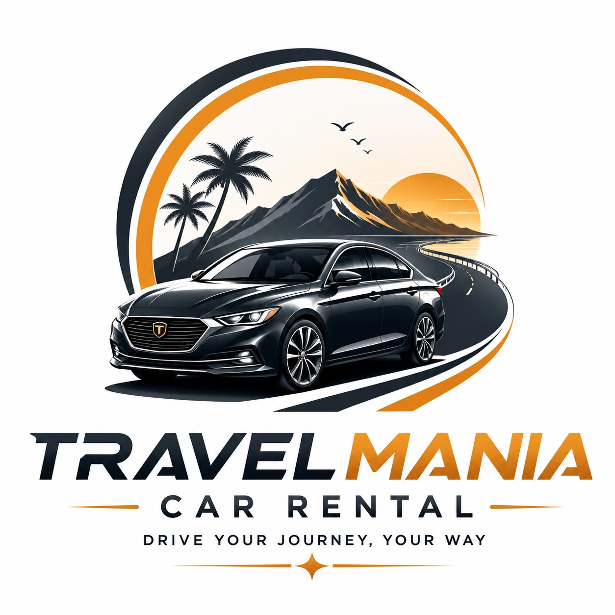 Travel Mania Car Rental Kolkata logo